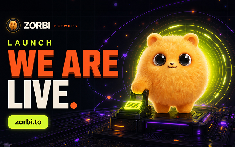 ZORBI Network is officially live.